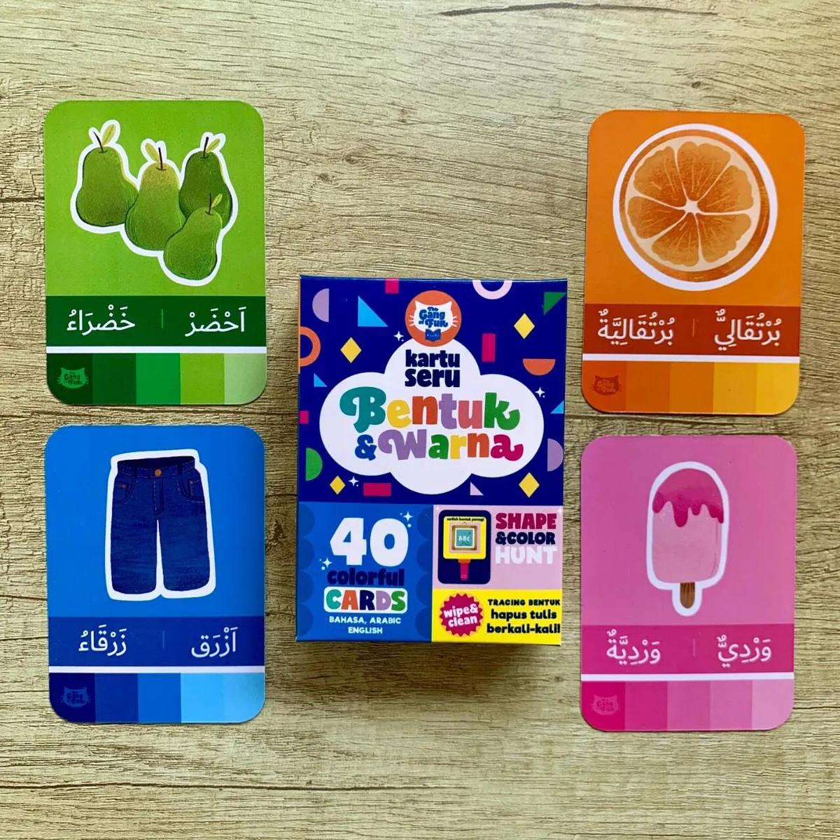 Flashcard Bentuk dan Warna by TGOF foto 2