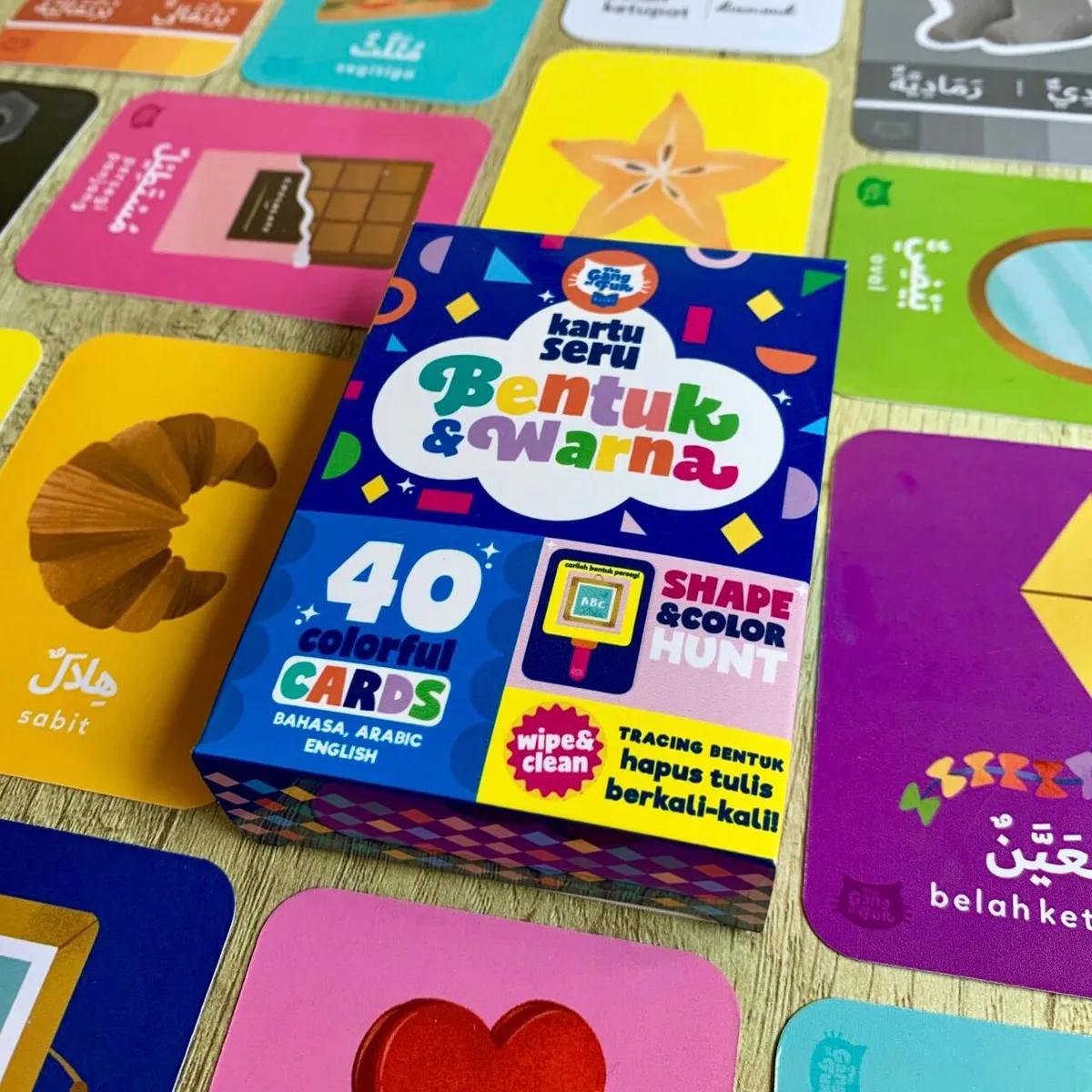 Flashcard Bentuk dan Warna by TGOF