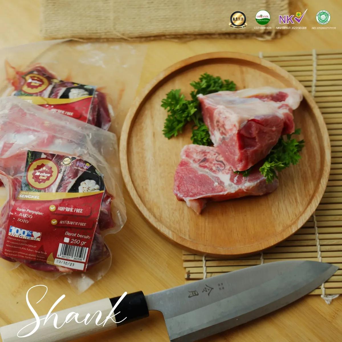 Daging sapi organik lokal - Sengkel 250gr
