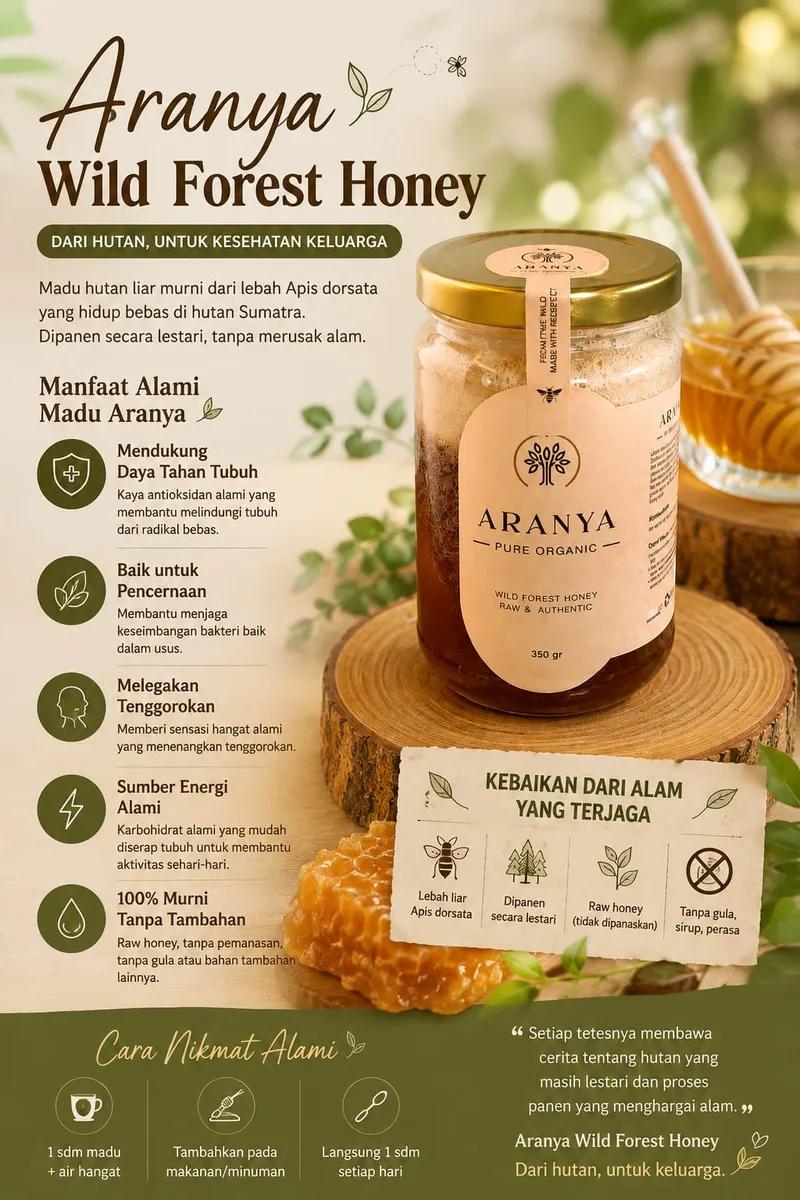 Madu Hutan Mentah (Raw Honey) foto 2