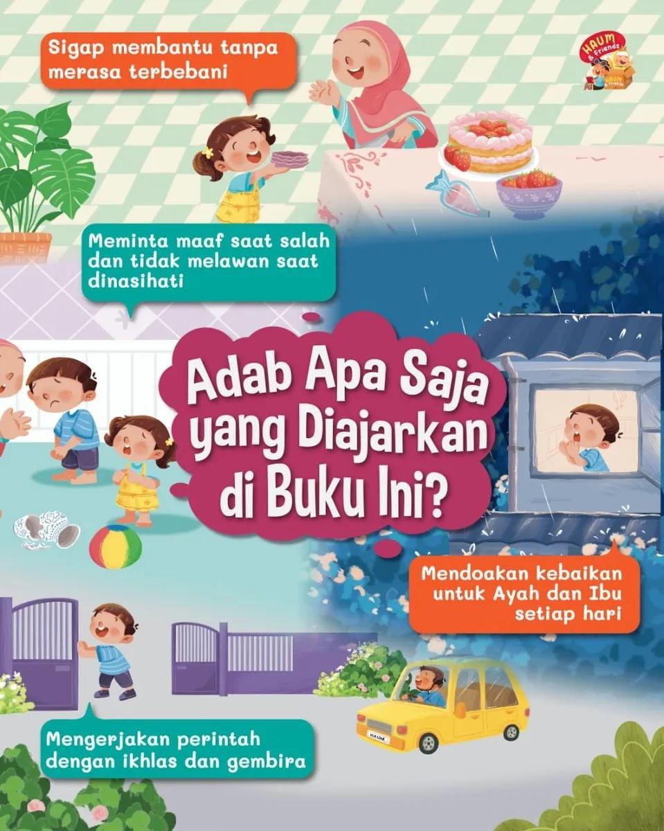 Boardbook- Ayah Ibu Pintu Surgaku by Haum Publishing foto 2