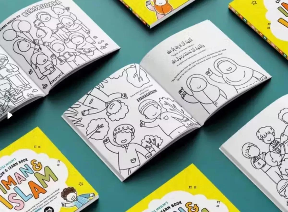 Coloring Book Iman dan Islam  by TGOF