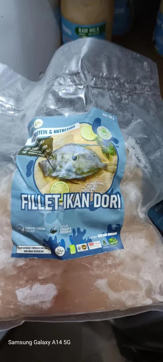Fillet ikan dori