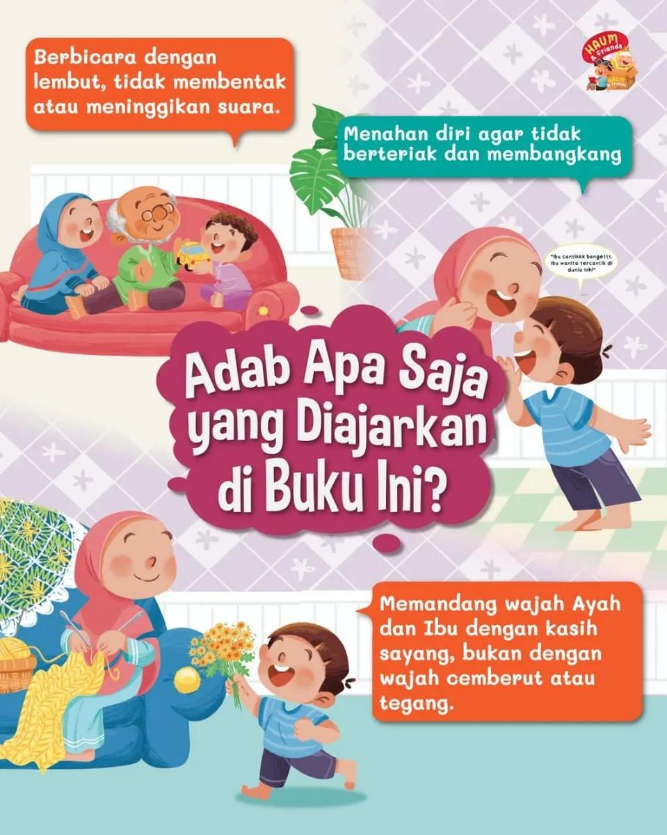 Boardbook- Ayah Ibu Pintu Surgaku by Haum Publishing foto 3