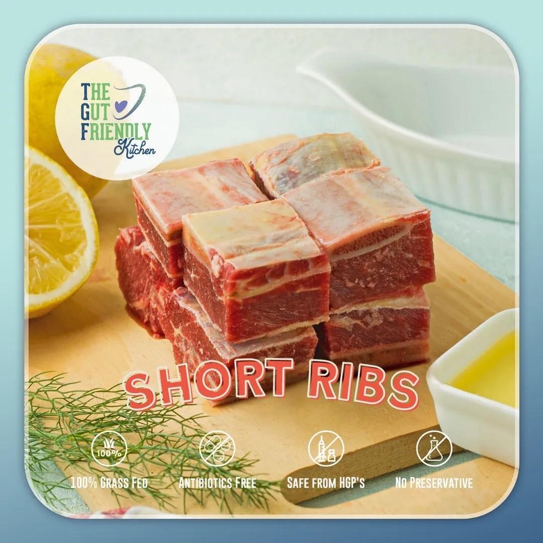 Daging sapi grass-fed - Short ribs (daging iga bertulang) 500gr