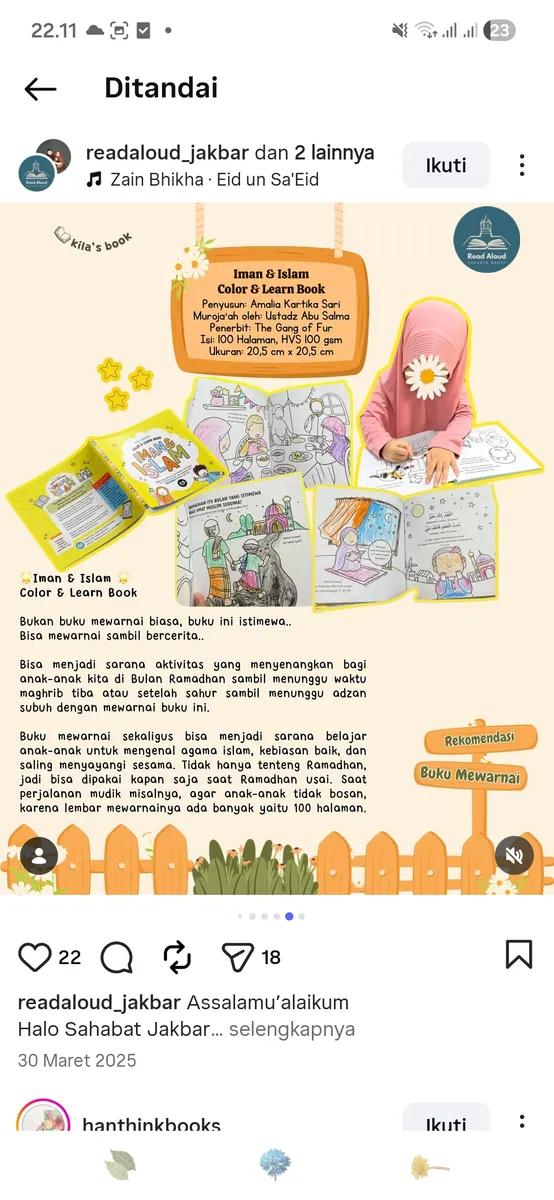 Coloring Book Iman dan Islam  by TGOF foto 2