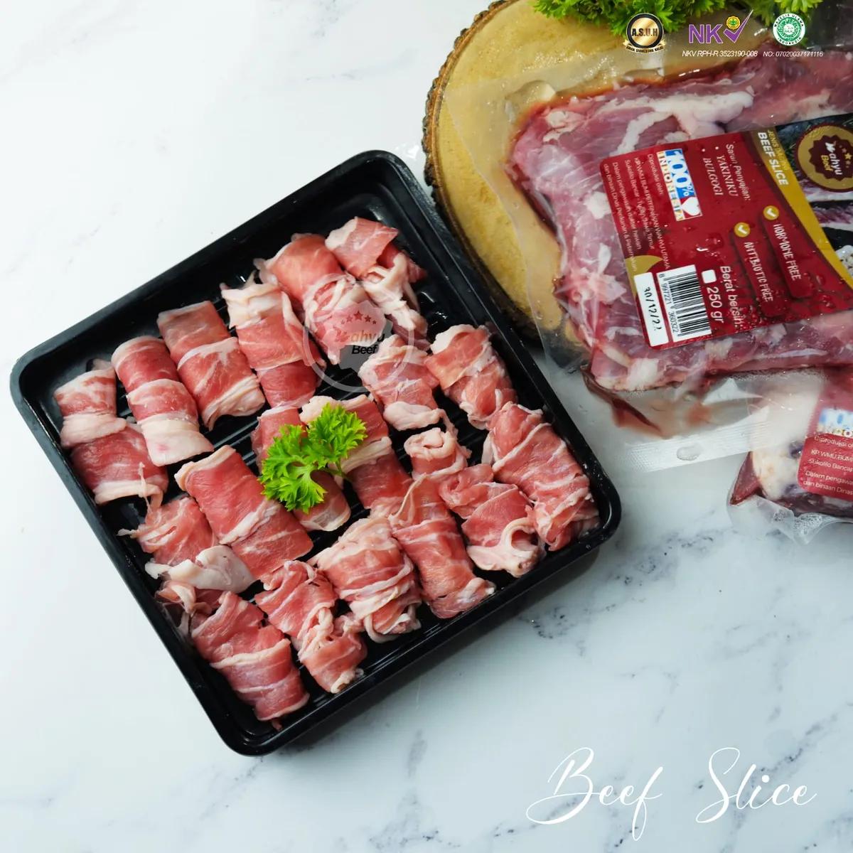 Daging sapi organik lokal - Slice fat 500gr