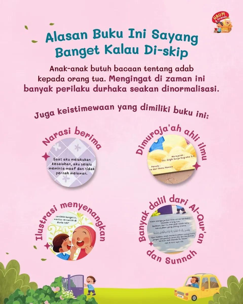 Boardbook- Ayah Ibu Pintu Surgaku by Haum Publishing foto 4