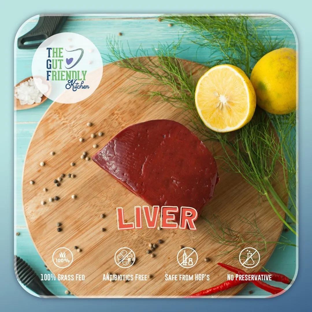 Daging Sapi Grass-Fed Liver / hati sapi (NZ) 500 gr